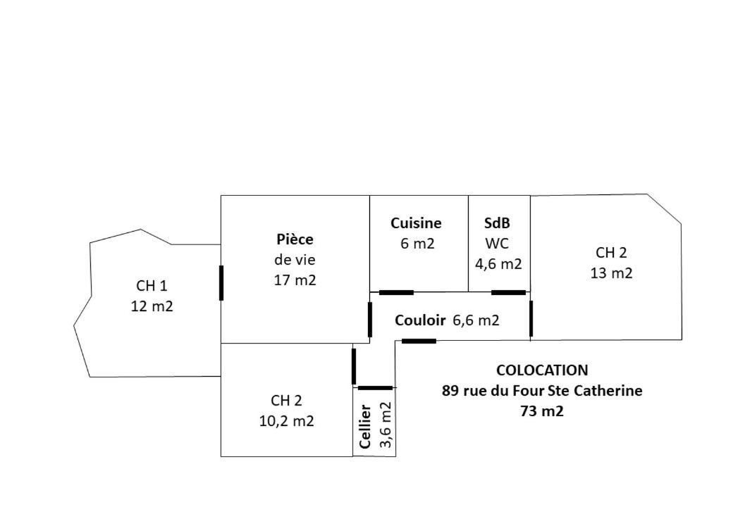 Appartement Familial 3 Chambres Centre Proche Lot 카오르 외부 사진
